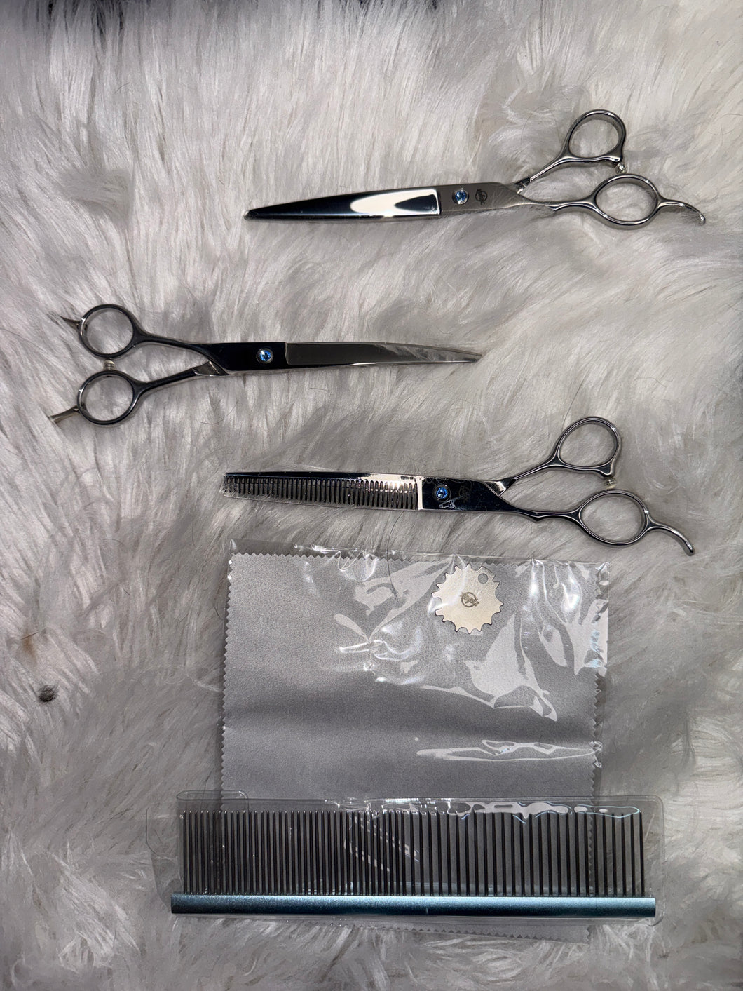 Angels grooming scissors starter set - left hand